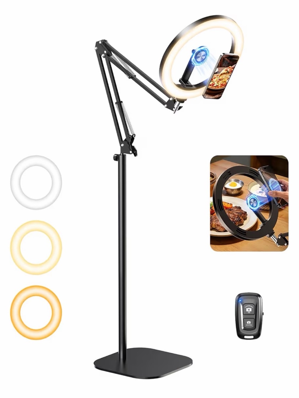 Magnetic Ring Light with Stand Tripod for iPhone – Evershop 10” (box not opened)